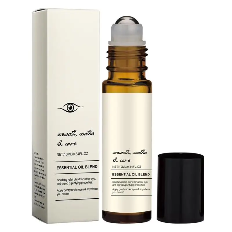 Moisturizing Eye Roller oil 10ml Tightening Eye Essence oil Instant Firm Eye Tightener Eye Care Essence Firming Eye Essence