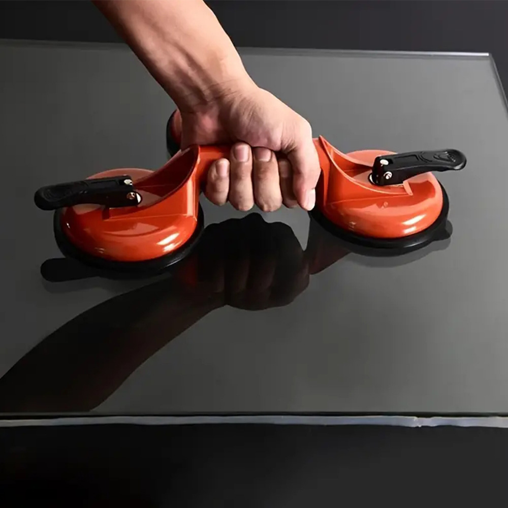 真空強力なガラスリフティング吸盤ヘビーデューティ真空 ABS ハンドルガラスタイル吸盤リフティング車のデントリペアツール