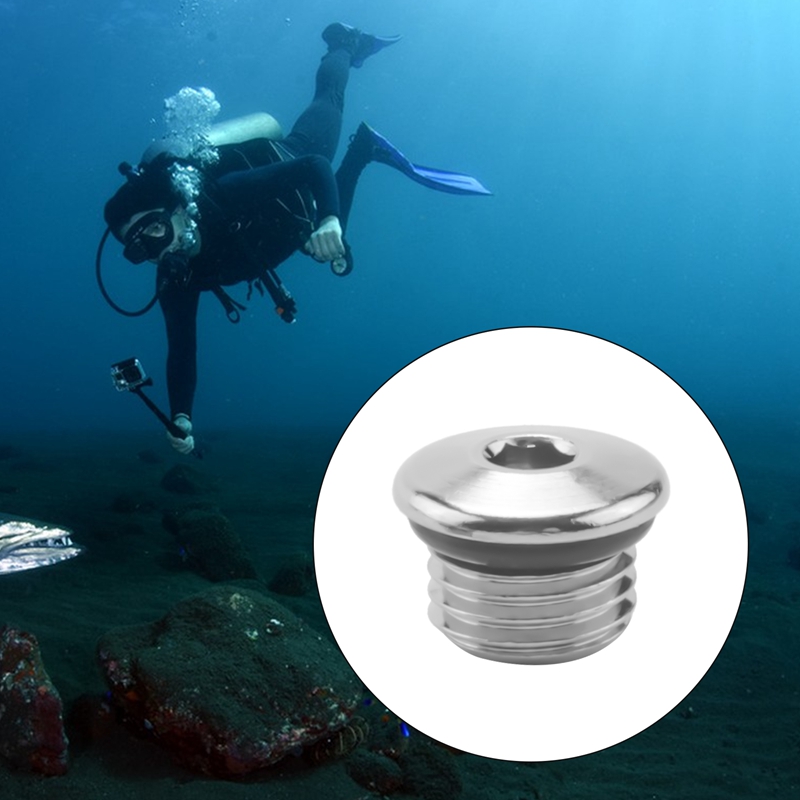 Régulateur de plongée sous-marine de 7/16 pouces, premier étage, prise de Port haute pression et Port basse pression de 3/8 pouces, Plugn01r