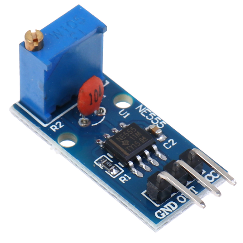 1pc 5V-12V NE555 Frequenz Einstellbar Puls Generator Modul NE555 Chip 3*1,5 cm Neue