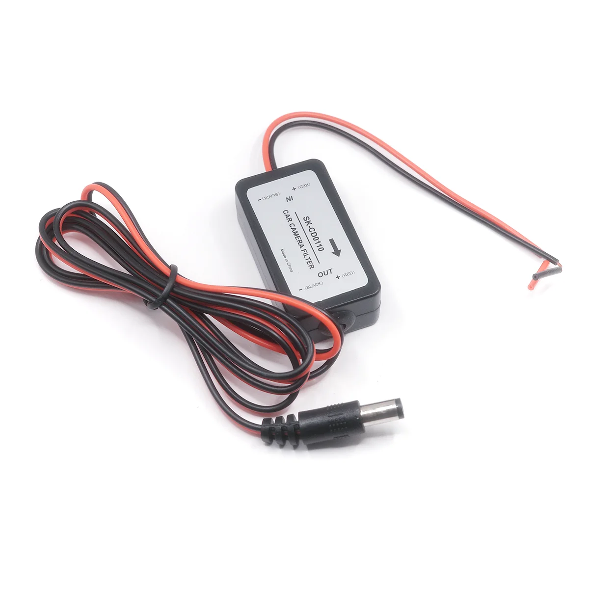 Retificador da visão traseira do carro, conector do filtro do capacitor do relé de potência de 12v dc para o filtro da câmera do carro automático da backup resolve o respingo da ondulação