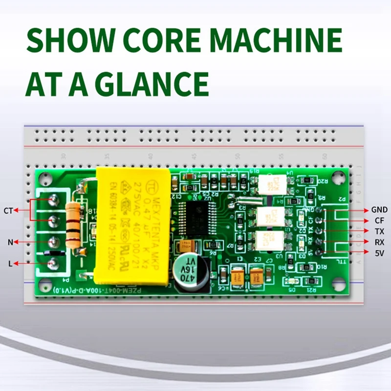 Pzem 004t 3.0バージョン,電圧計,arduino,ttl,com2,com3,com4,100aの電流テストモジュール
