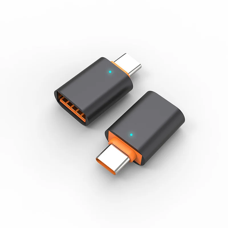 Adaptador USB 3,0 a tipo C OTG a tipo C, transferencia rápida de datos para Samsung, Xiaomi, POCO, Iphone