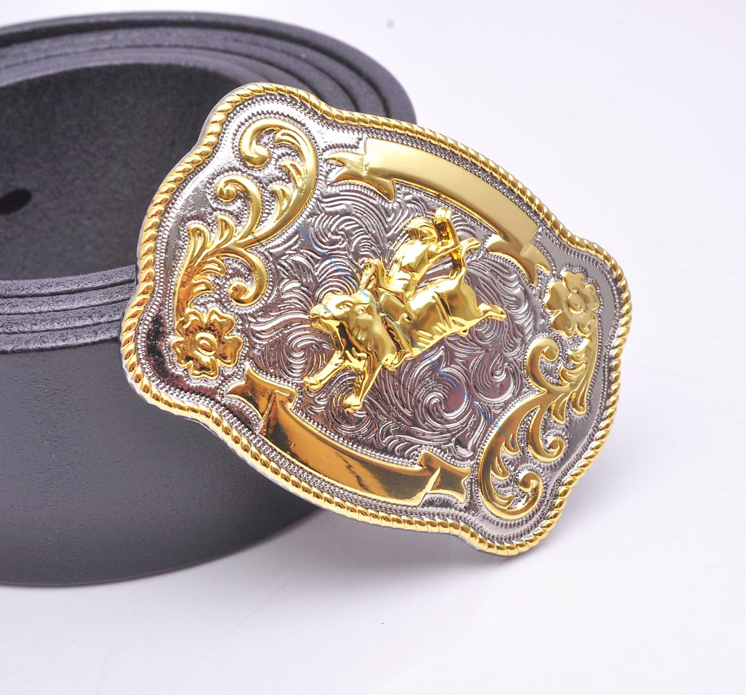 69*50MM Interno 40MM ROCK BULL RIDE RODEO RODEO COWBOY TEXAS WESTERN SHINE BELT BUCA