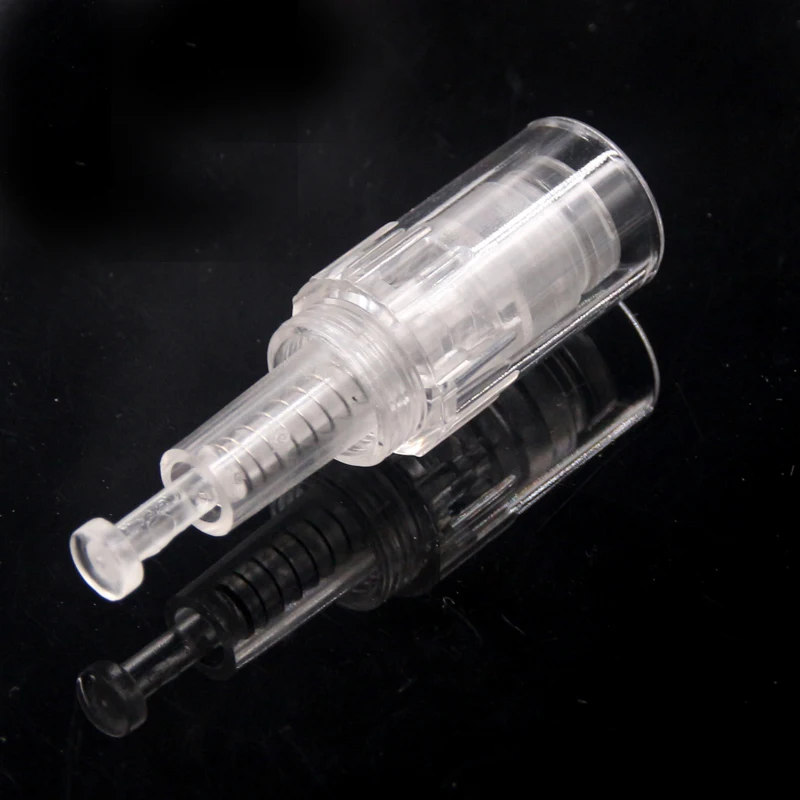 10 Chiếc Vít Microneedling Nano Kim Hộp Mực Kim Bí Quyết Điện Tự Động Microneedle Derma Tem Bút Thường Trực Trang Điểm