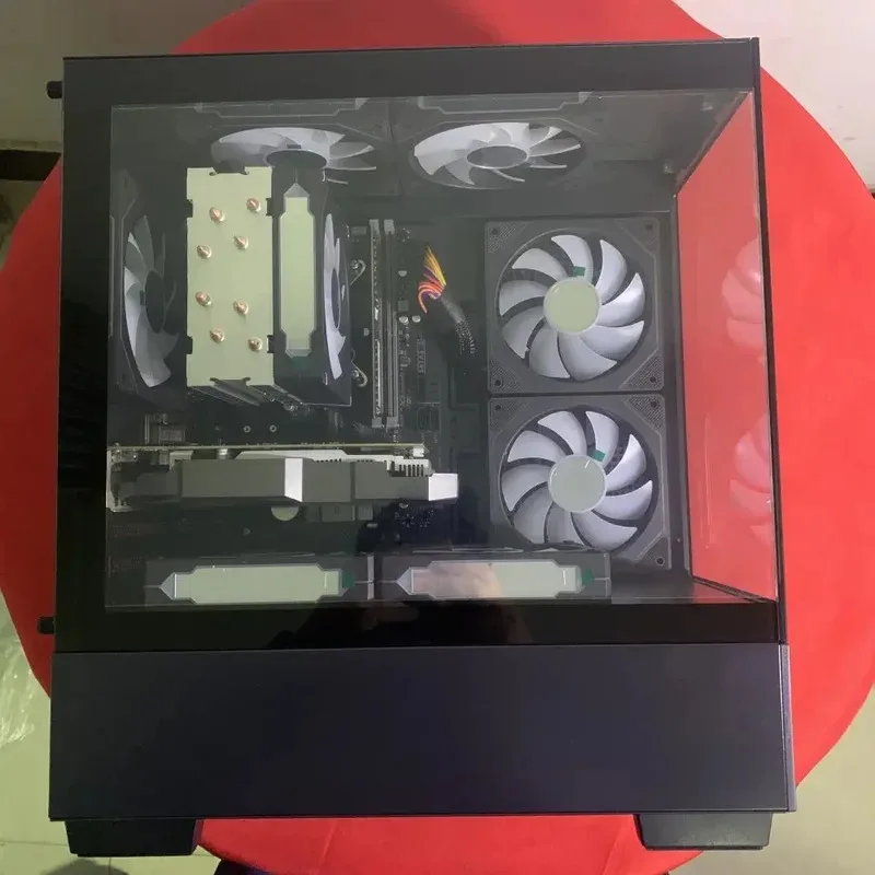 Desktop computer I3 12100F  8GB 500G SSD GTX1650 4GB DDR6 Quad core win-11 PC Desktop Computer Office and household use Gaming