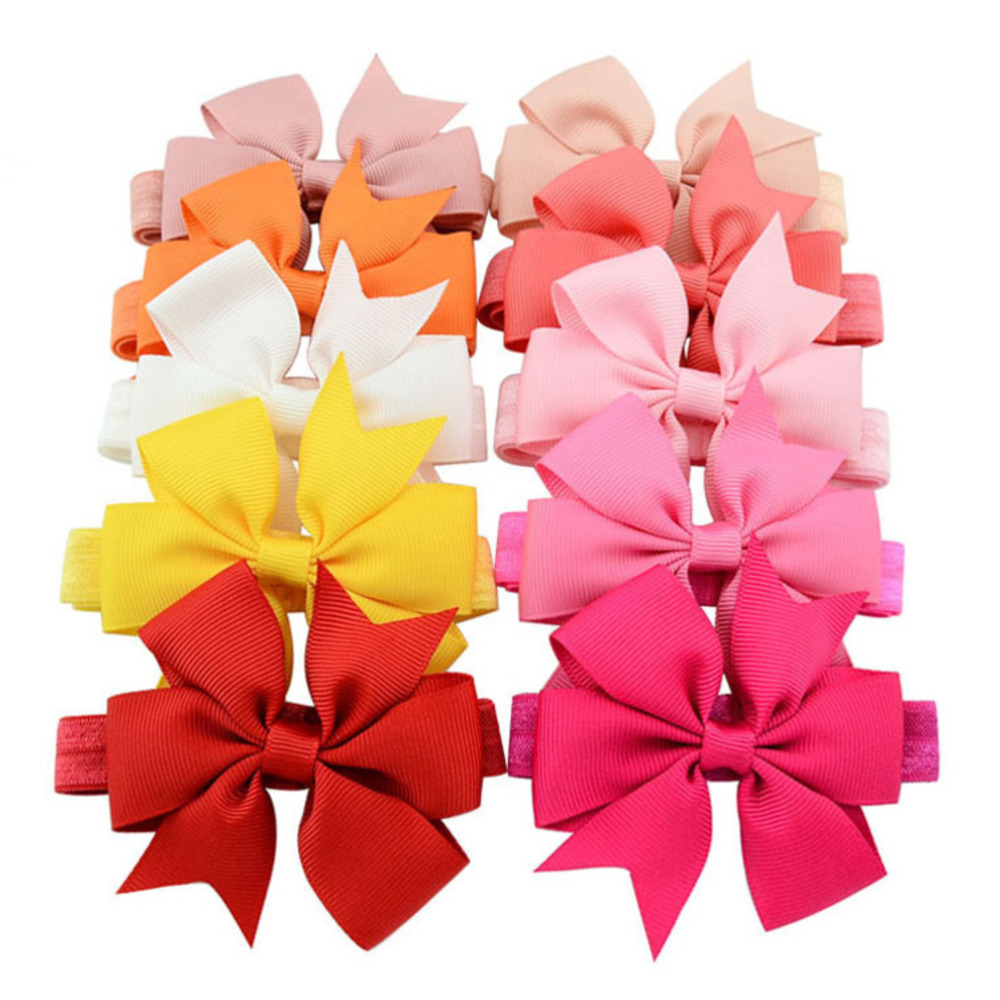 Baby Stirnband Mädchen Neugeborene Kinder Kinder Gummibandage Bands Gummibänder Haarschmuck Haarbänder Kleidung Schleife Fotografie