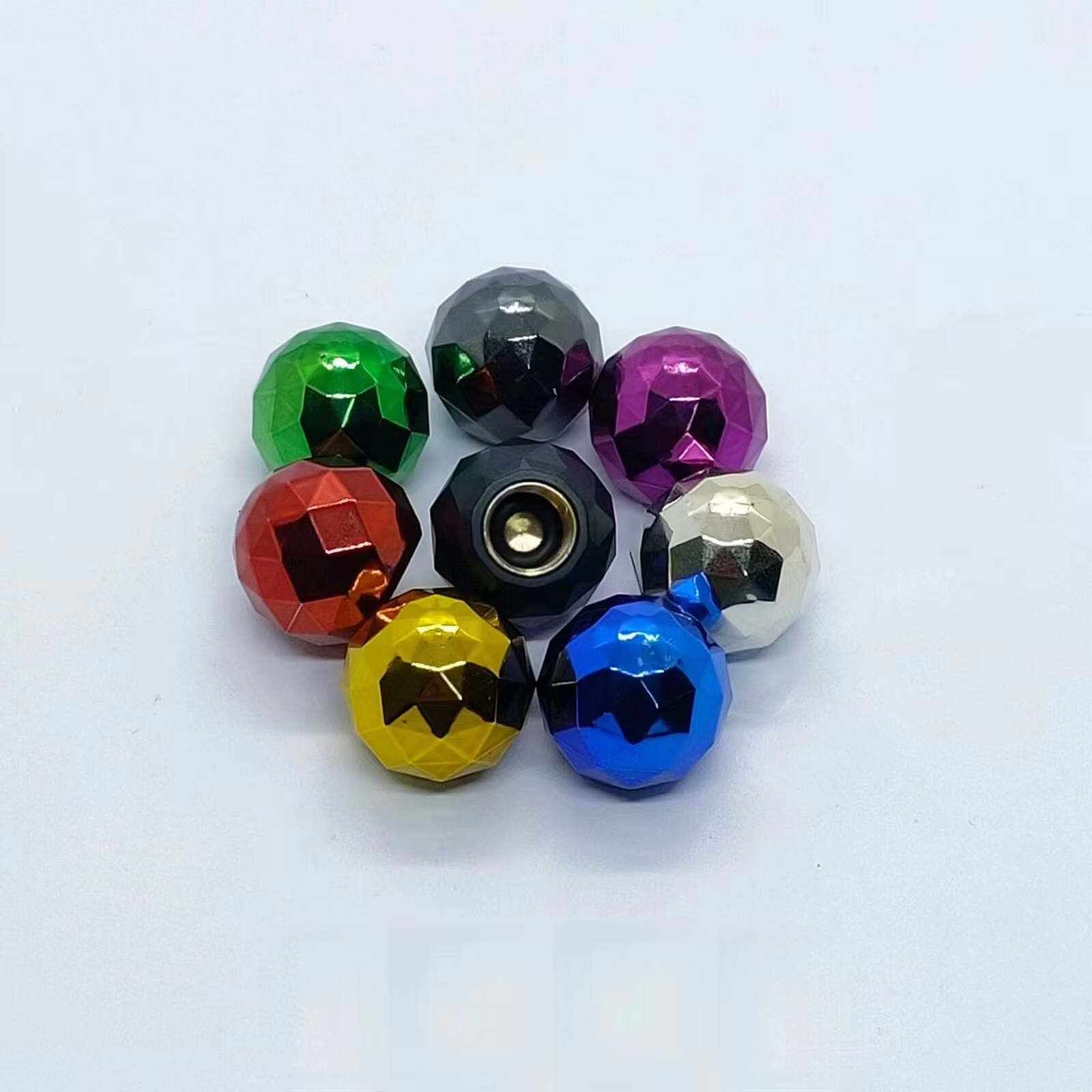 4 個アルミまたはプラスチック車オートバイバイクトラックホイールタイヤバルブ防塵バルブキャップカバーリムバルブステムキャップ Tornasol 色