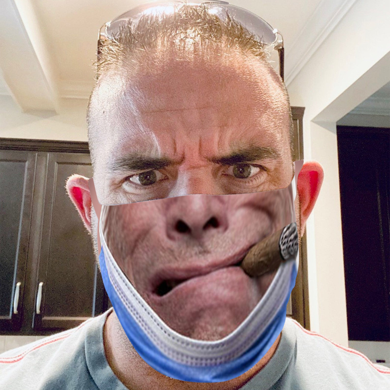 大人用の再利用可能なフェイスマスク,洗える,保護プリント,楽しいマウスマスク,脱臭なし,無臭,快適,2024