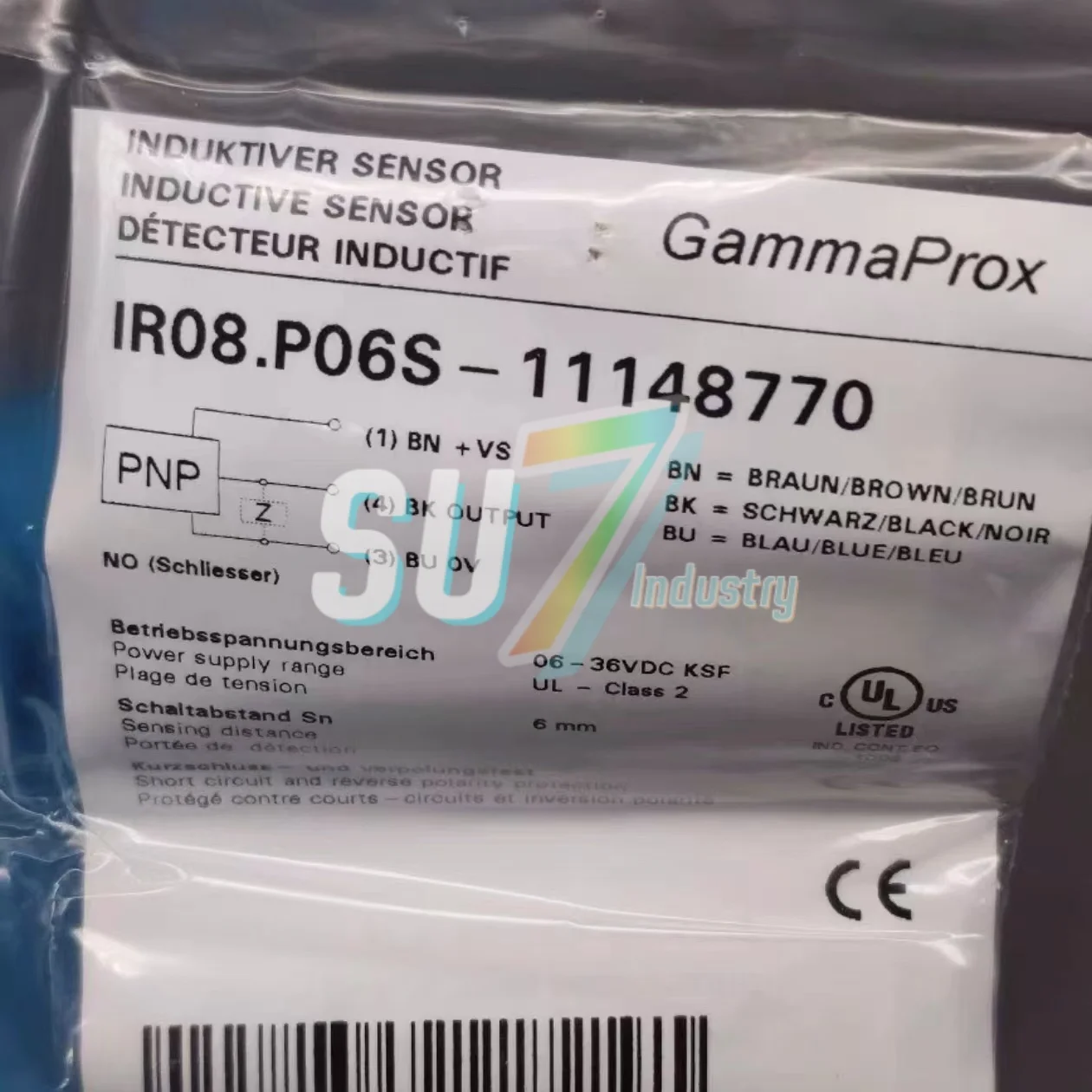 IR08.P06S-11148770 Interruptor de proximidad inductivo Nuevo original