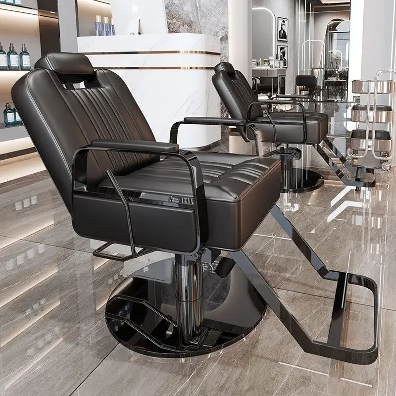 Parrucchiere Salone di bellezza Poltrone da barbiere Poltrone da parrucchiere rotanti Sgabelli Altezza regolabile Silla De Barbero Acconciatura Capelli