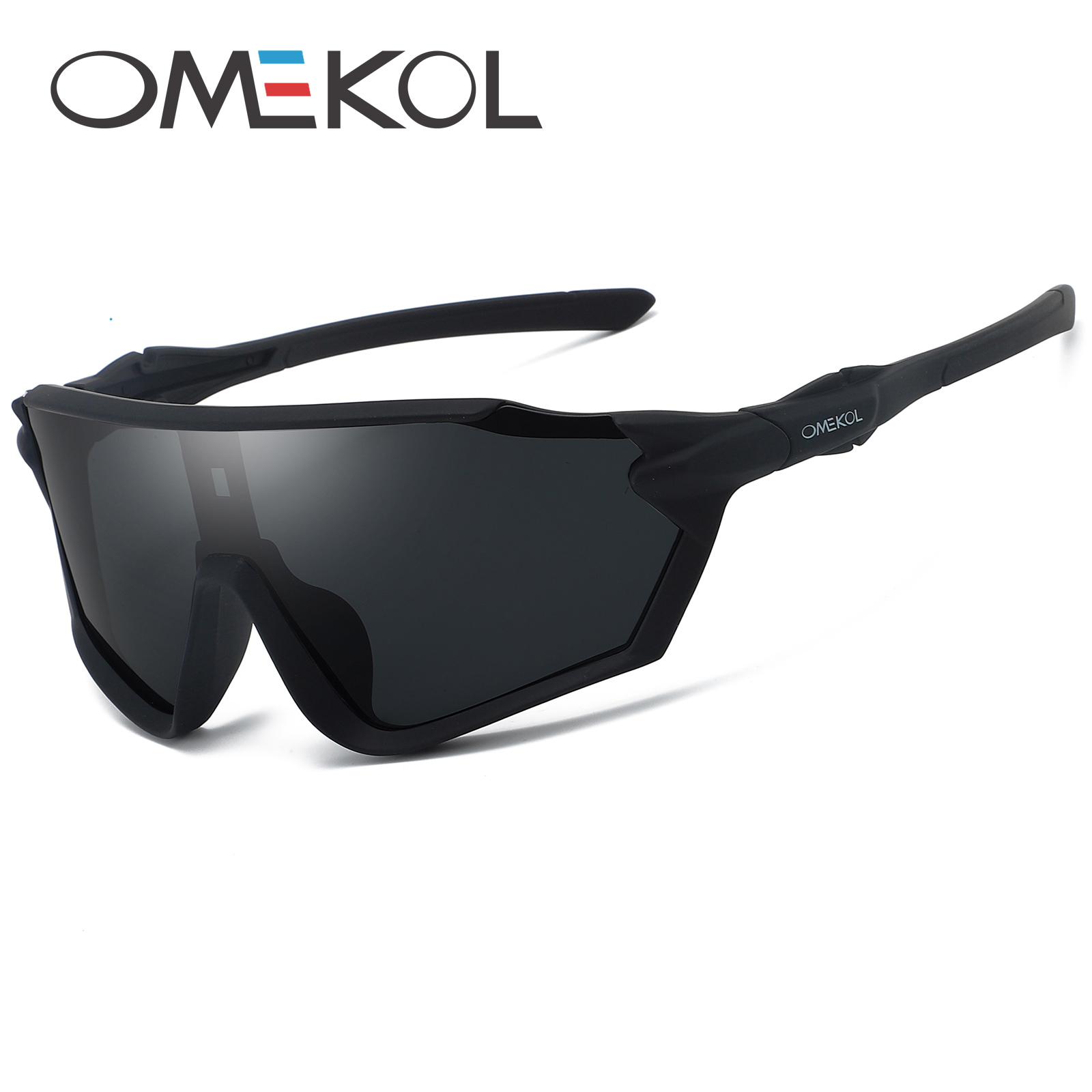 OMEKOL-Gafas de sol con protección UV400 para hombre y mujer, lentes de sol para ciclismo, pesca, béisbol, Softball, deportes al aire libre, nuevas