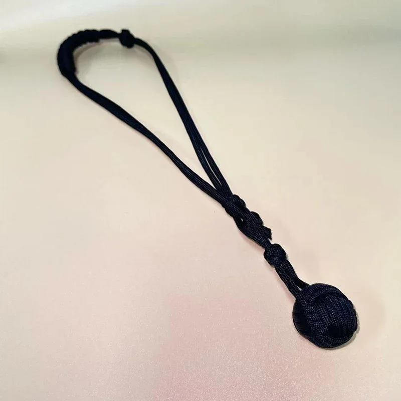 2024 NEW 60cm Outdoor EDC Portable Multifunction Monkey Fist Keychain Car Window Breaker Tools Self Defense Rope Steel Ball