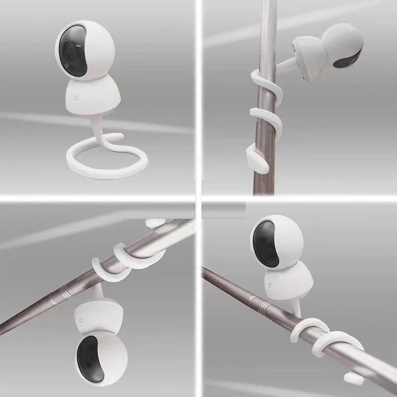 Soporte Universal para Monitor de bebé, soporte para cámara multifunción, tornillo de 1/4, manguera de Clip Flexible, montaje de cámara, brazo largo ajustable