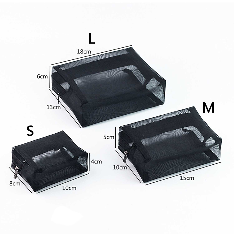 Bolsa de cosméticos simples para mulheres, de grande capacidade, impermeável, de viagem, embalagem de higiene pessoal portátil