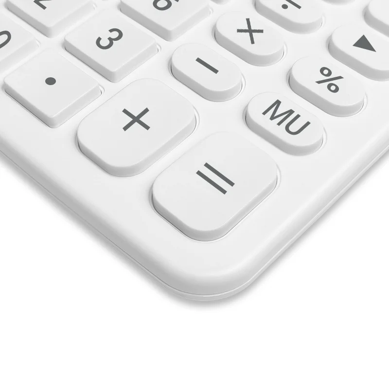 Calculadora con pantalla LCD grande de 12 dígitos Calculadora de función estándar con energía dual solar y batería para oficina de escritorio básica en el hogar