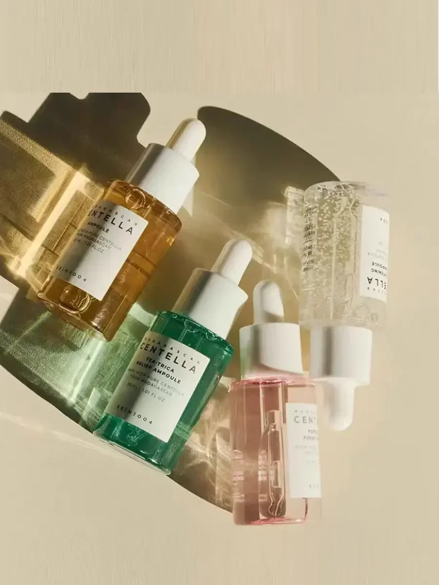 Centella Asiatica Essence Calming Moisturizing Brightening Face Serum Brightening Capsule Ampoule Daily SkinCare Solution