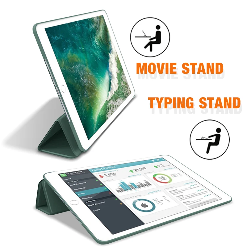 Funda para iPad de 6. ª generación y 5. ª generación, protector de 9,7 pulgadas para iPad Air 1 2, IPad Pro9.7, 2016, 2017, 2018, IPad Air 5, Air 4, 2022, 10. ª, 10,9