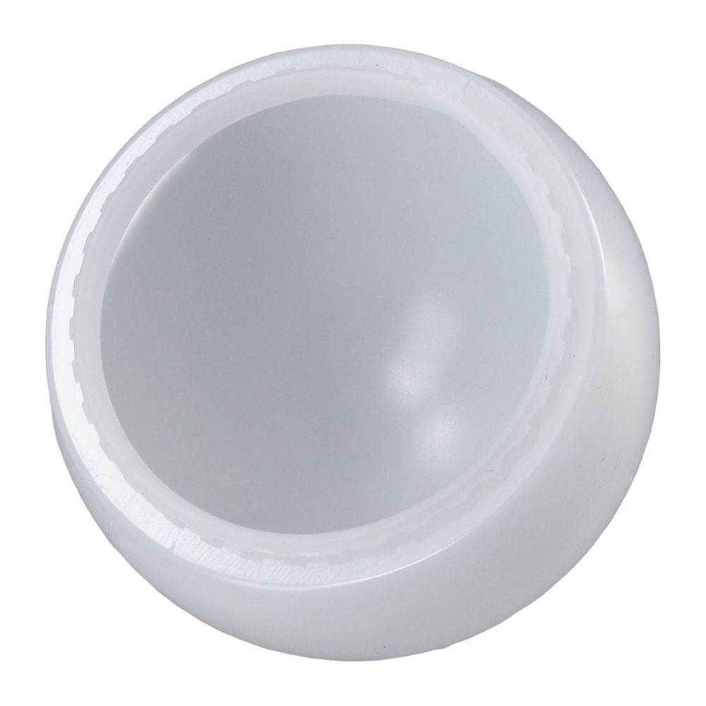 電球の形をした高さ-スペアキー白い偽の電球収納ボックス、ミニキーセキュリティケース、屋外と屋内ケース、創造的な装飾ギフト、12x6cm