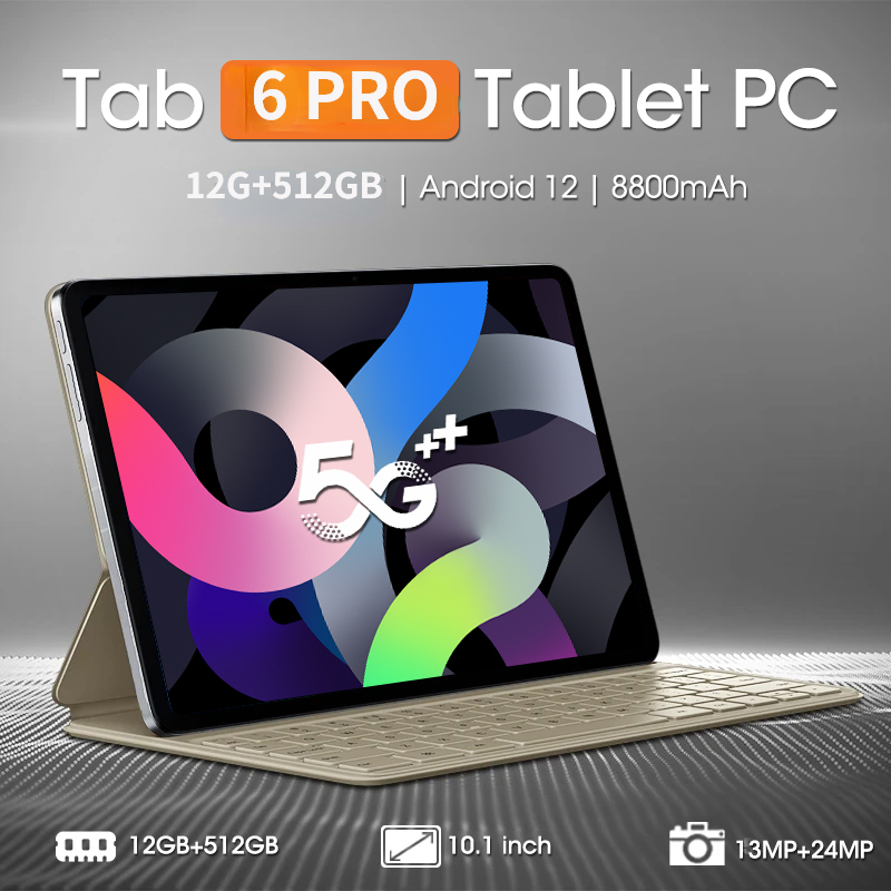 Tableta Original de 12G + 512GB, versión Global, HD, 4K, Mi Pad 5 Pro, mAh 8800, Android 12,0, PC, Tarjeta SIM Dual 5G o Wifi