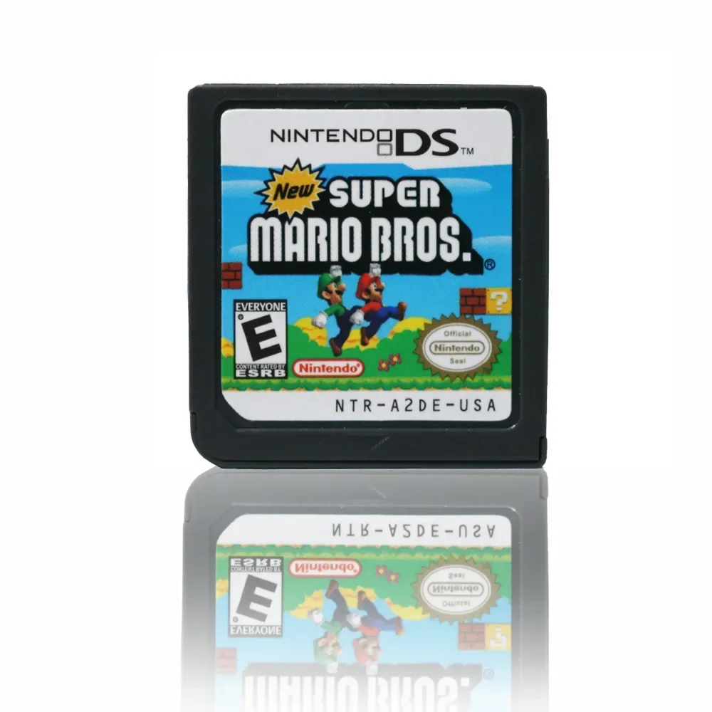 Mario Series DS เกมใหม่ Super Mario Bros คอนโซลวิดีโอเกมการ์ด Mario Kart DS Mario Party DS การ์ดสําหรับ NDSL 2DS 3DS