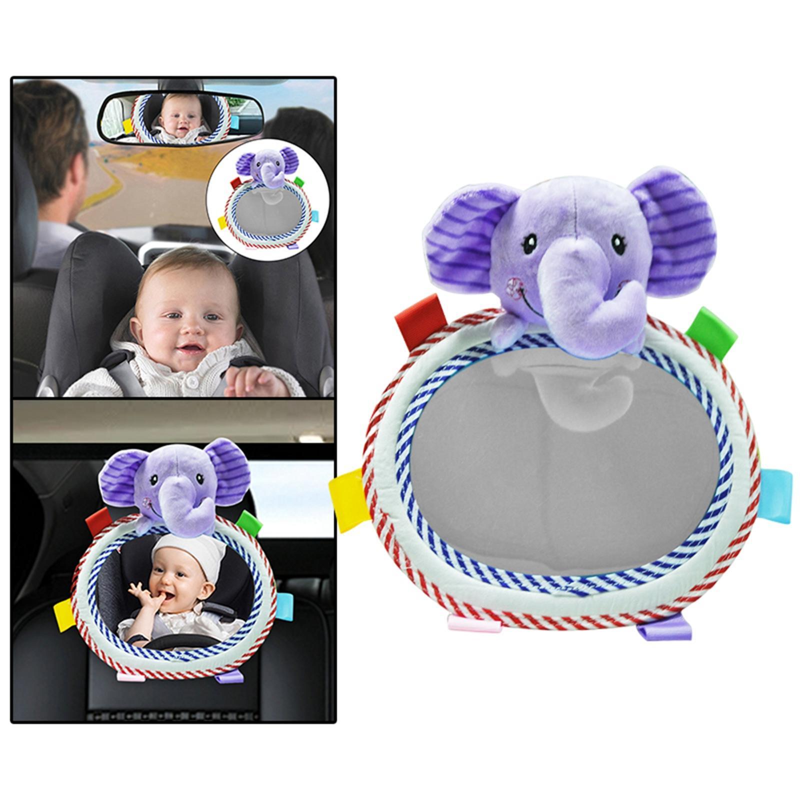 Car Back Seat Mirror Adjustable cute View Mirror for Toddler Baby