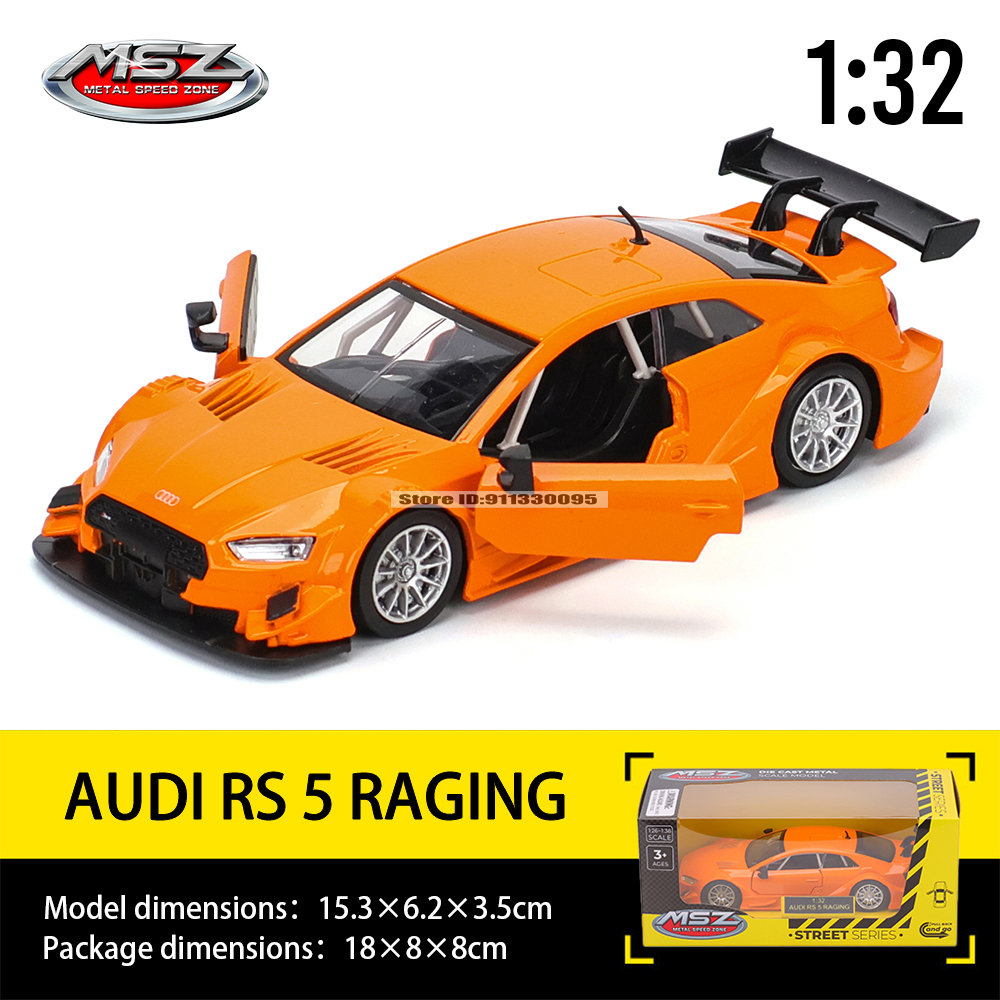 MSZ-Porsche 911 GT3 RS Audi, BMW, Nissan Car Mold, Die-Casting Series Decoração, Ferramentas de brinquedo, Manufacturing Liga, Presente, 1:32