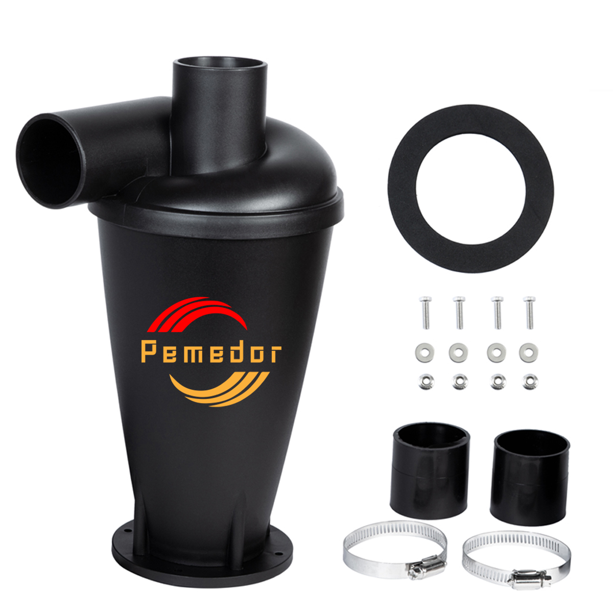 Separador coletor de poeira ciclone para loja vac, filtro de pó separador para aspiradores extrator de poeira acessórios para trabalhar madeira