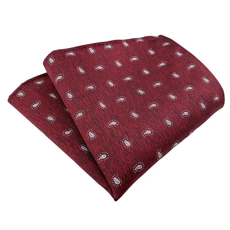 Colorful Mens Pocket Squares Wedding Handkerchiefs Set Fashion Formal Bundle Luxury Unique Silk Feel