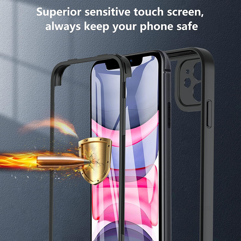 Funda protectora de cuerpo completo 360 para iPhone 15 14 13 12 11 Pro Max X XR 7 8 Plus SE 2020 cubierta frontal a prueba de golpes