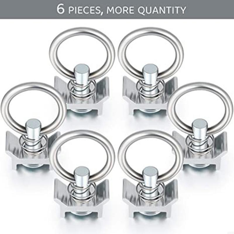 400B L-Shaped Airline Trailers Ring Track Fixing Single Fitting Tool Heavy Duty