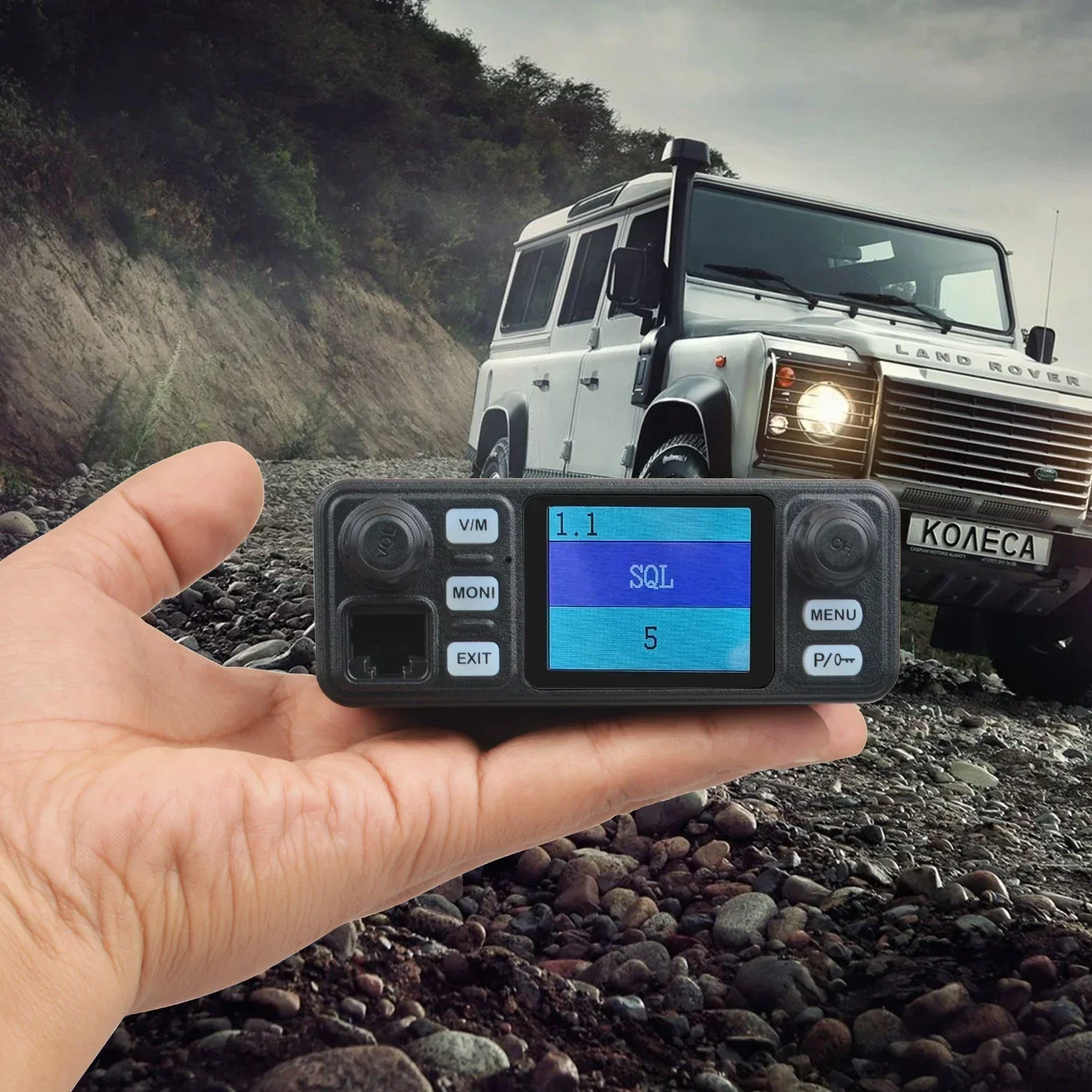 New! Walkie Talkie IC-980 Pro UHF VHF Dual Band Dual Watch 25W AI Noise Reduction FM Scrambler Vox Mini Mobile Radio