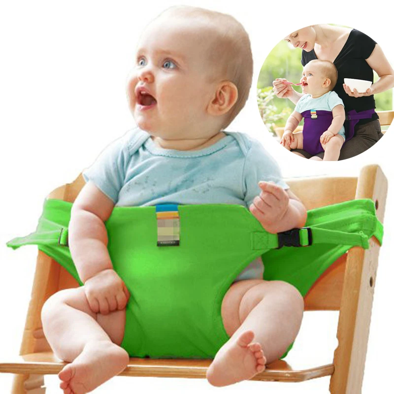 Cinturón de seguridad para silla de comedor de bebé, cinturón portátil para alimentación de bebé, arnés para silla de comedor de viaje para niños, cinturón de seguridad, accesorios para bebé