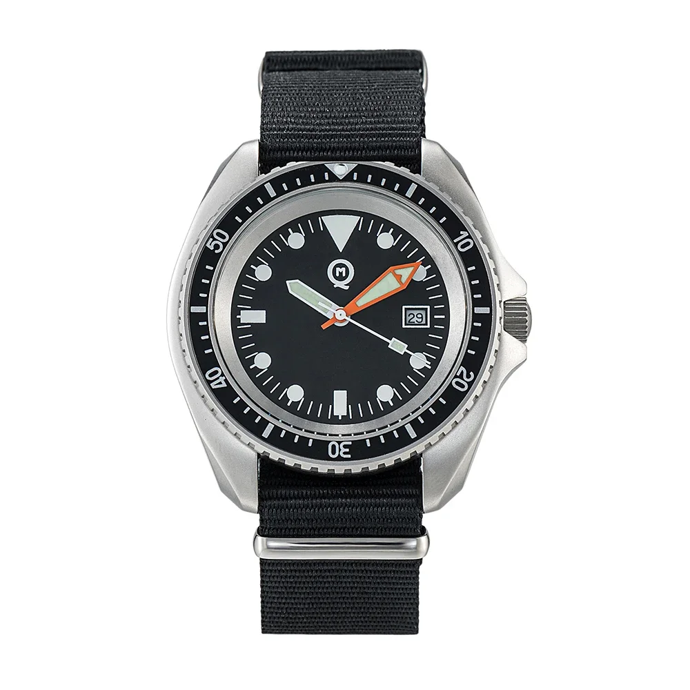 Reloj de buceo militar Cooper Submaster SAS SBS original de fábrica de 20 mm para hombre serie 300M 8016R