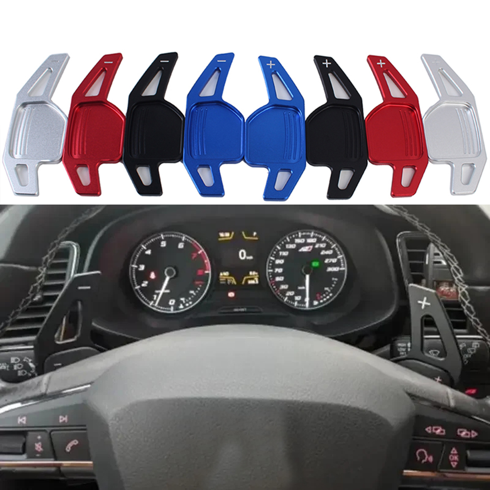 Пепели переключения передач для Seat Leon Cupra 5F Ibiza 6F Arona Ateca Leon ST Alhambra, алюминиевый удлинитель рулевого колеса, 2 шт.