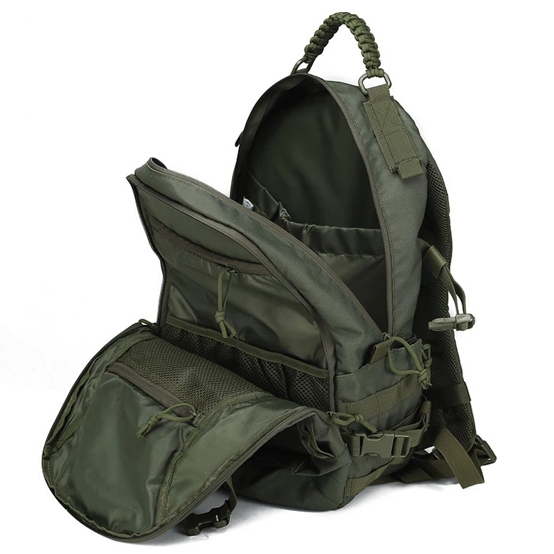 Mochila estratégica para hombre, impermeable, para exteriores, Camping, caza, senderismo, bolsa deportiva, parte trasera blanda, mochila planificada de gran capacidad