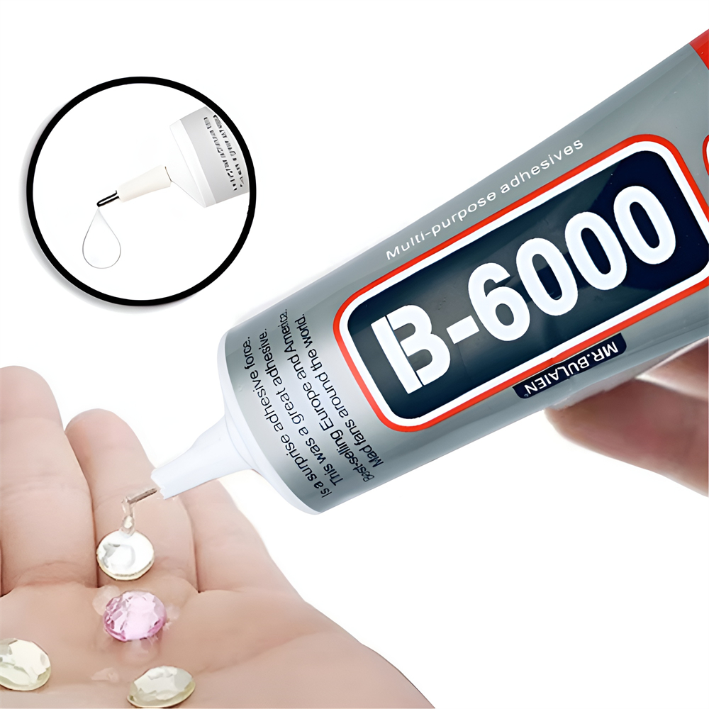 10ML 25ML 110ML Bulaien B6000 clair Contact téléphone réparation adhésif polyvalent bricolage colle précision applicateur pointe mise à niveau B-6000