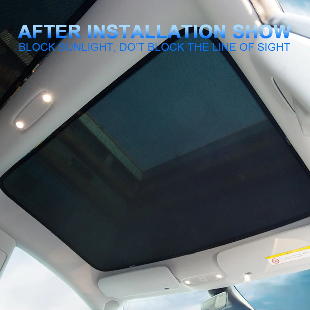 Osłona przeciwsłoneczna do Tesla Model 3+ Highland 2024 Szklana osłona przeciwsłoneczna na dach Skylight Blind Shading Model3 2023 Przedni tylny szyberdach Akcesoria