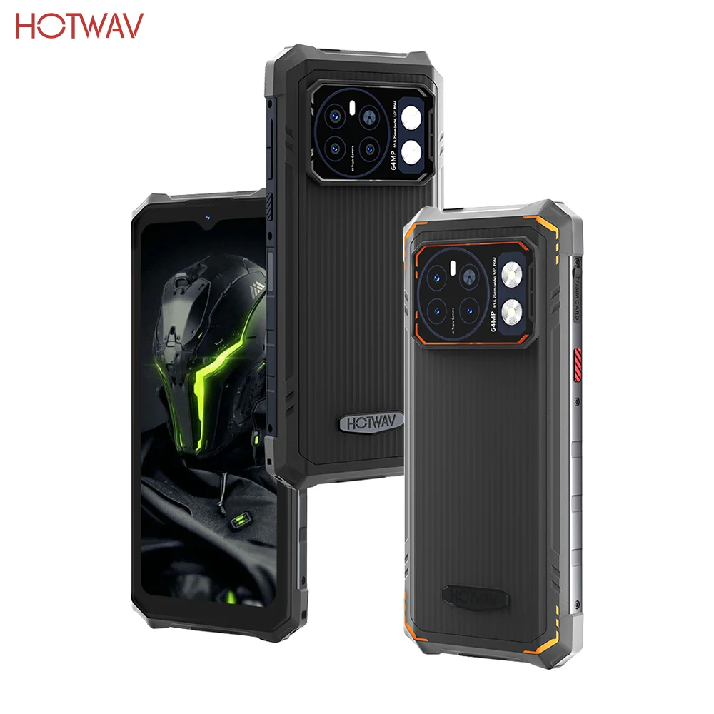 [Weltpremiere] HOTWAV Cyber 13 Pro 150LM Taschenlampe 20 GB + 256 GB 6,6 Zoll FHD + 2K 10800 mAh 20 W Schnellladung 64 MP Android 13 Global
