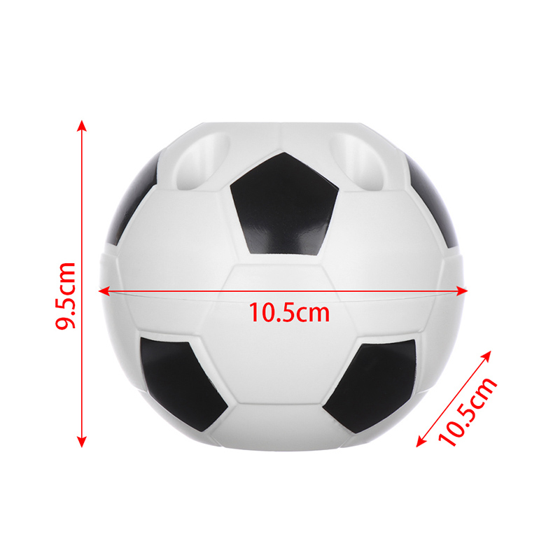 Fußball Form Tool Home Dekoration Student Geschenke Liefert Stift Bleistift Halter Fußball Form Zahnbürste Halter Desktop Rack Tabelle