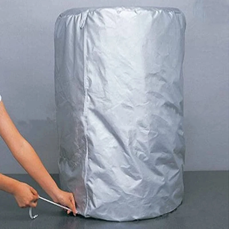 マルチサイズ車のタイヤカバー 4 タイヤ容量収納袋防水防塵 210D ポリエステル大容量屋外タイヤカバー