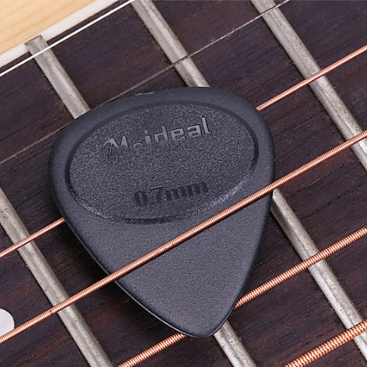 Meideal กีตาร์ Pick Anti-SLIP Matte-ทนทาน ABS Plectrum ความหนา 0.46 ถึง 1.5 มม./สําหรับกีตาร์ไฟฟ้าเบส Ukulele Playin