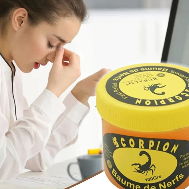 Ointment Scorpion Peppermint Cream Rheumatism, Low Back Pain, Sciatica, Bruises, Cramps, And Relieves Muscle Fatigue 30/60/100ml