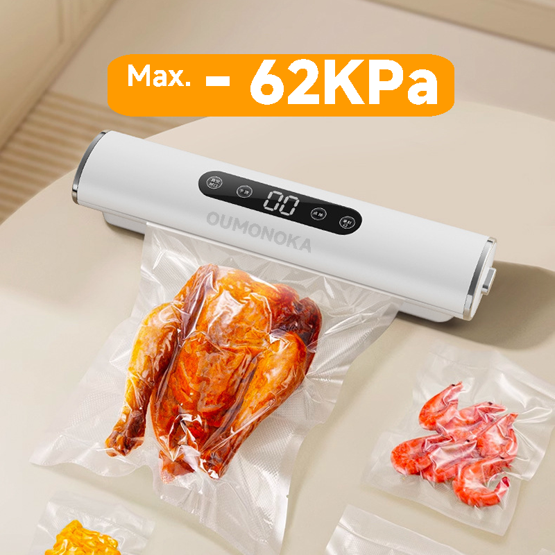 Professional  Vacuum Sealer for Food Vacuumor for Products Kitchen Sealing Machine Cuisine Packaging Plastic Bag Sealant