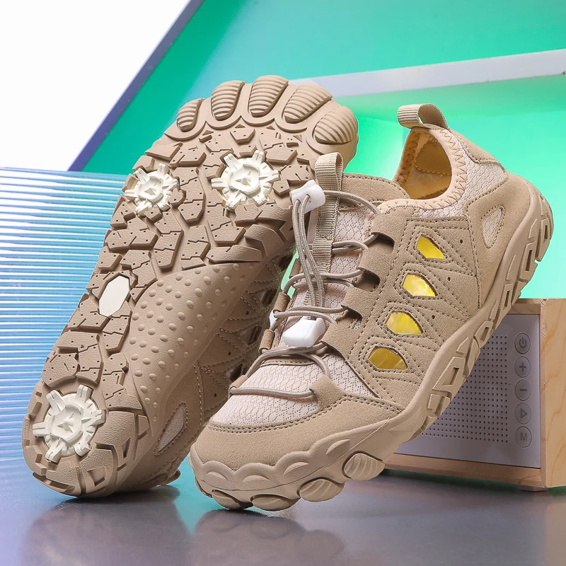 Männer Outdoor Turnschuhe Atmungsaktive Wanderschuhe Große Größe Männer Frauen Outdoor Wandern Sandalen Männer Trekking Trail Wasser Sandalen 36-47