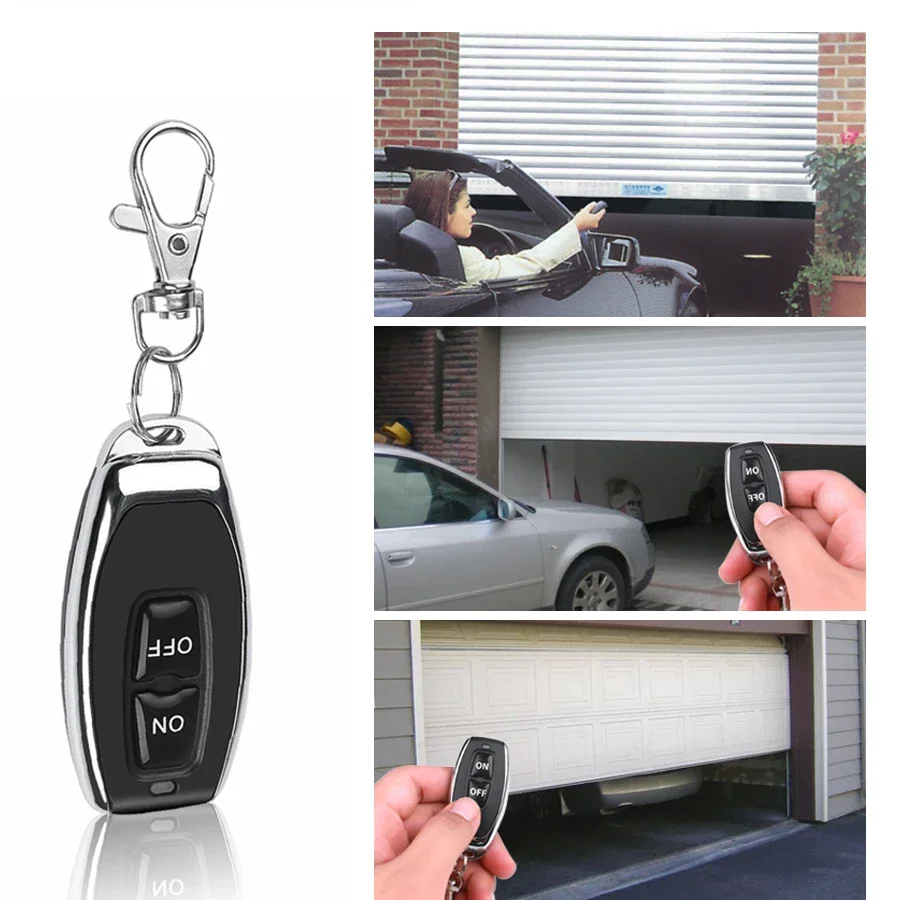 433Mhz Remote Control Wireless Switch DC 12V 1CH RF 10A Relay Receiver and 2CH Transmitter For Door Electromagnetic Lock