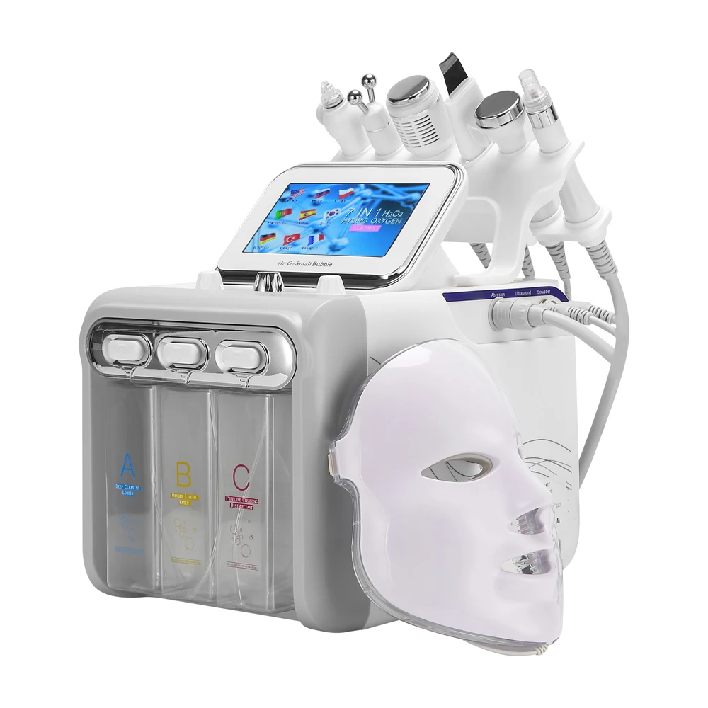 Neue 7In 1 Wasser Dermabrasion Maschine Tiefen Reinigung Maschine Wasser Jet Hydro Diamant Gesichts Sauber Abgestorbene Haut Entfernung Für Salongebrauch