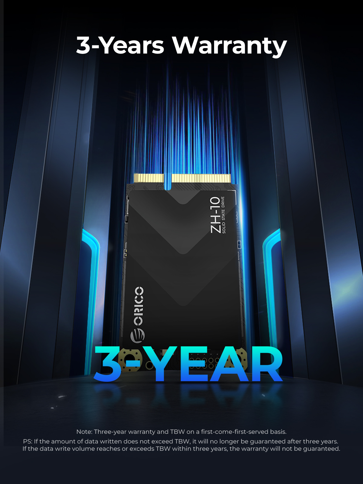 ORICO mSATA SSD SATA III 6Gbps 3D NAND Unidad interna de estado sólido 128GB 256GB 512GB 1TB 2TB para computadoras portátiles Ultrabooks Desktop-ZH10