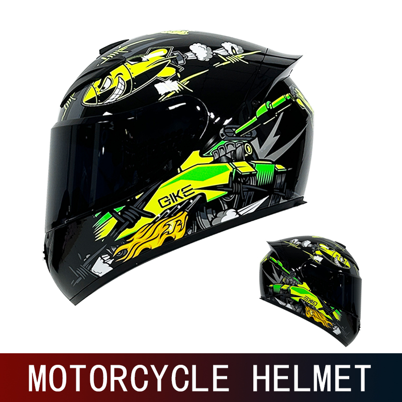 DOT Motorrad Vollhelm männlich großer Schwanz Retro Cruise Motorradhelm Motorradhelm volle Abdeckung, um warm zu halten.