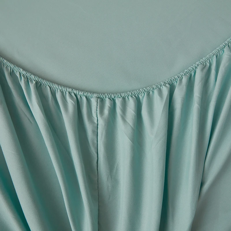 Sábana bajera de algodón de Color sólido con banda elástica, funda de colchón ajustable antideslizante para cama doble King Queen 160x200 200x200cm